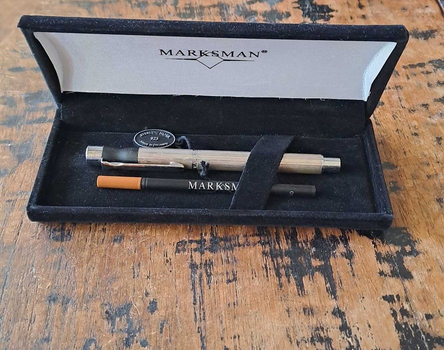 ролер Марксман масивно сребро 925 антика Marksman Sterling silver