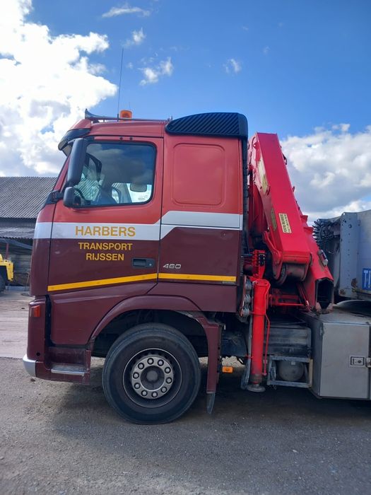 Vand Volvo FH 12 + macara HMF
