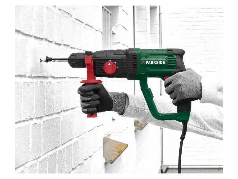 НОВ Перфоратор Къртач PARKSIDE PBH 1050 D4 SDS куфар