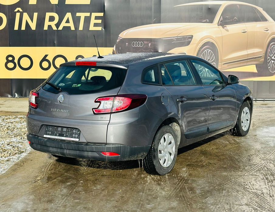 Renault Megane, 2012, 1.5 diesel E5, RATE CU BULETINUL,  AVANS 0