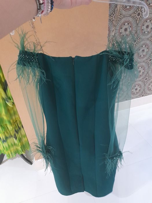 Vând rochie verde mărimea 38