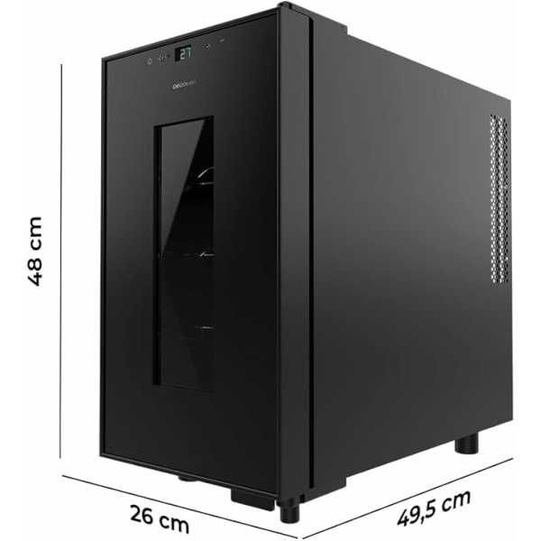 Cecotec 8-бутилка винарска изба Bolero GrandSommelier 820