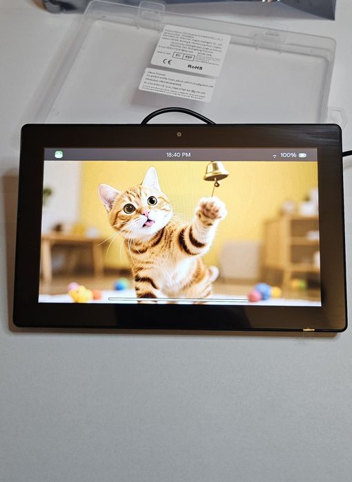 Display Smart 7” ESP32-P4 + ESP32-C6 Touchscreen IPS + Camera 2MP