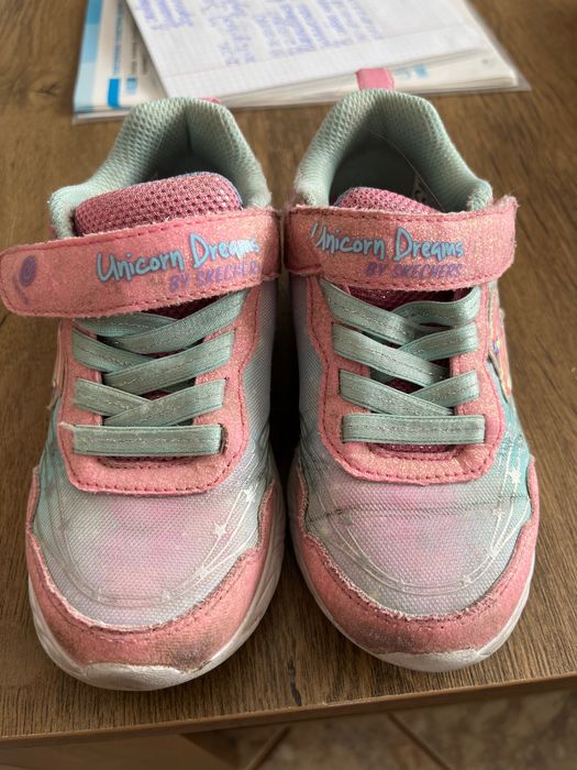 Adidași cu lumini Skechers Unicorn Dreams, fetițe, mărimea 27