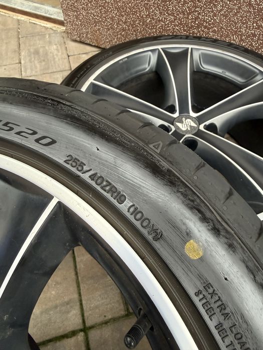 Jante BMW/R19/ 5x120/anvelope de vara/
