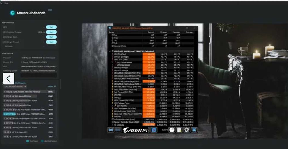Gaming PC Amd Ryzen 7 7800x3d rtx 5070