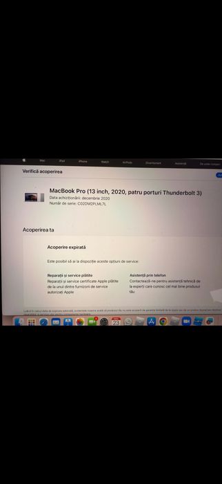 MacBook Pro 13 2020 cu mouse