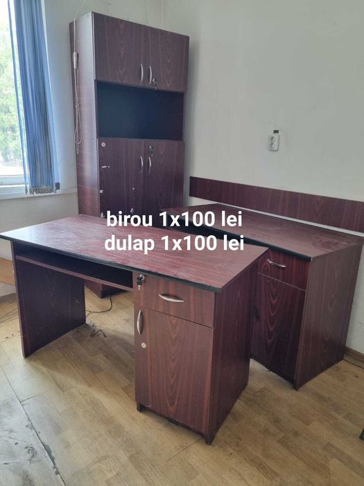 Mobilier birou drept si pe colt