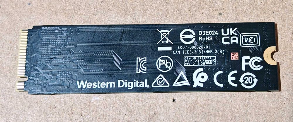2TB 2000GB SSD NVMe WD BLACK SN770 Gen 4 M2 2280 четене-запис 5150-4850MB/sec 2TB 2000GB SSD NVMe Crucial P3 Plus Gen4 2280 четене-запис 5000-4200MB/s