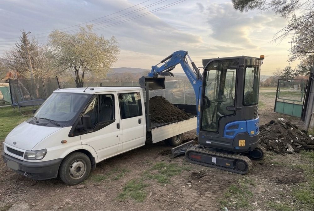 “Мини Багер услуги” Транспортни дейности София и областта