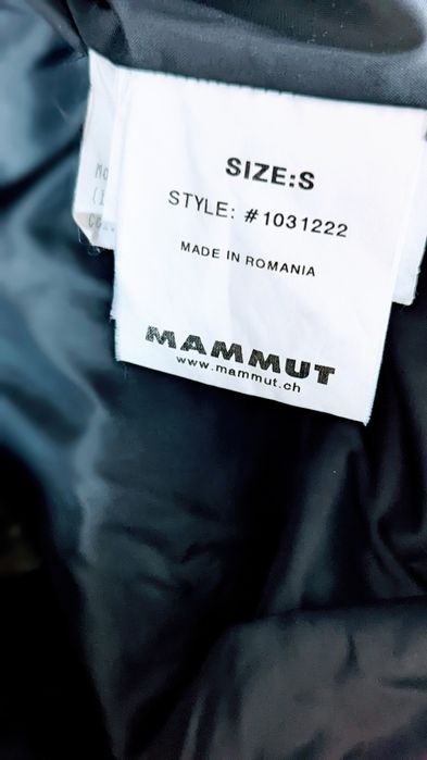 Preț fix,Mamut Gore-tex mărimea S nepurtata