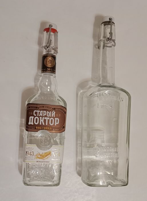 Бутылки с  бугельной крышкой