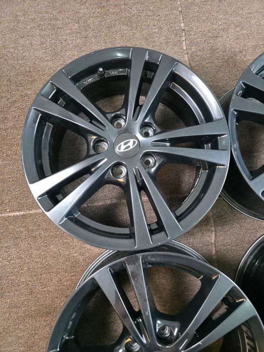 4 Jante Aliaj 5x114.3 16'' 6.5J ET 45 - Dedicate Hyundai I30 Elantra Konda IX - Kia Ceed XCeed + Senzori Presiune
