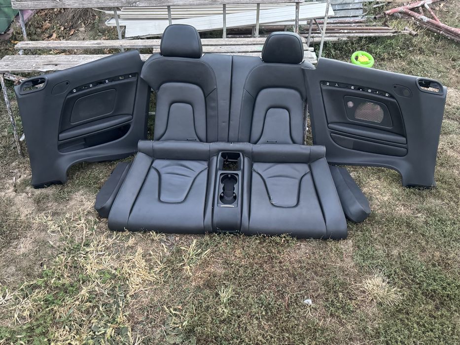Interior audi a 5 rosu/negru