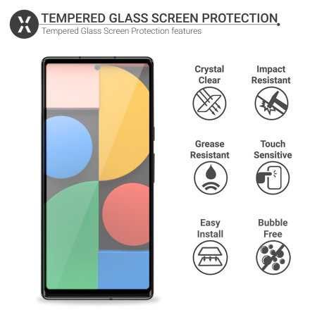 Закален стъклен протектор за Google Pixel 4 4a 5 5a 6 6a 7a 7 8 Pro