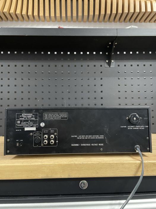 Deck pioneer ct-f600 blue line servisat curele noi curatat degresat ..