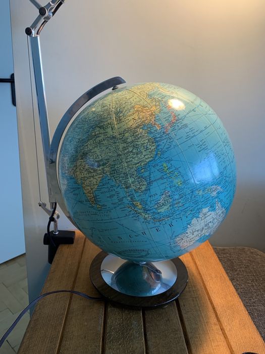 Стъклен глобус / Columbus Verlag / 50-те
