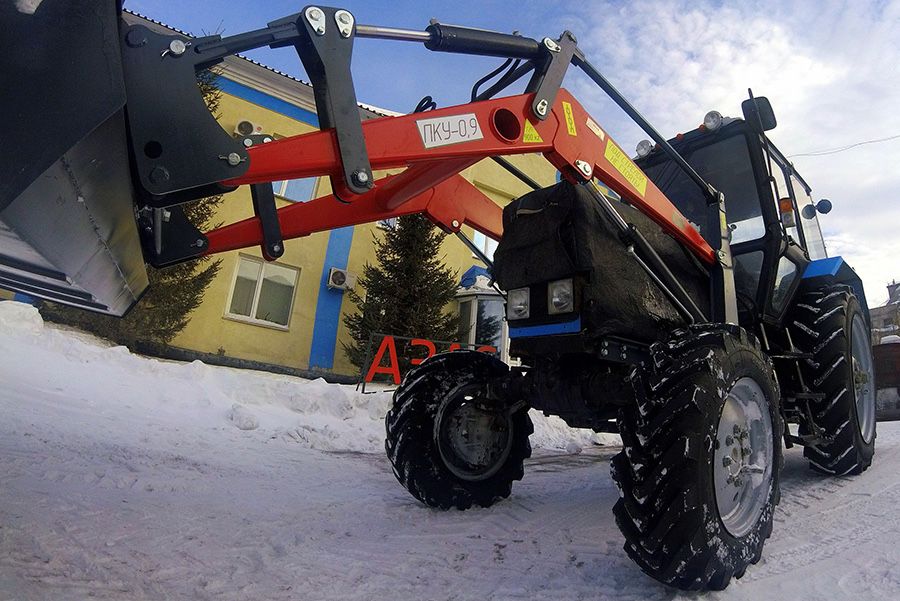 Погрузчик ПКУ-0,9