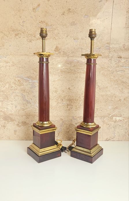 Дизайнерски настолни лампи от 70-те години.