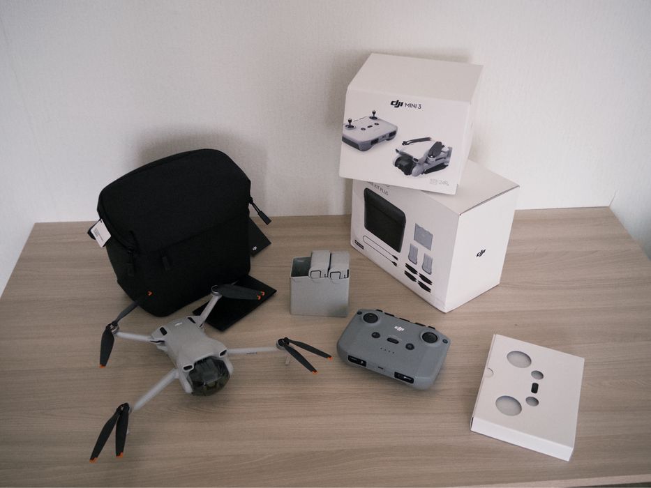 Дрон-Dji mini 3 + mini 3 pro fly more kit plus