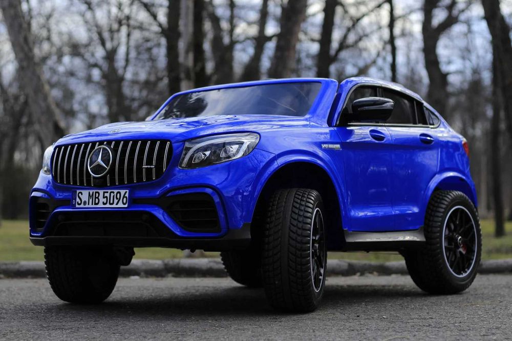 Лицензиран Акумулаторен Джип Mercedes GLC63s AMG, 12V-14Ah, Двуместен
