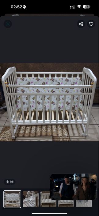 Продам манеж с матрасом