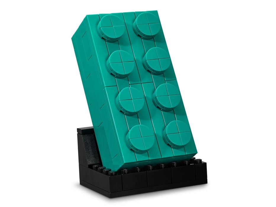 Lego 5006291 VIP  2x4 Teal Brick 6346101 LEGO