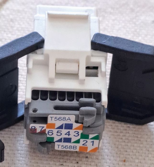 Module RJ45 cat 5+Mufe RJ45 cat 6