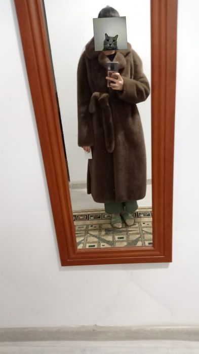 Шуба искусственный шерсть