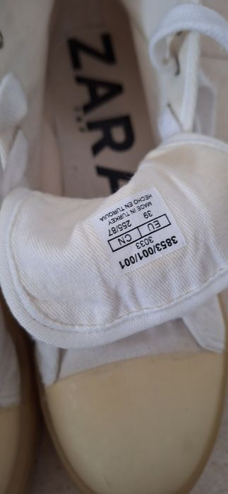 Adidasi pânză Zara