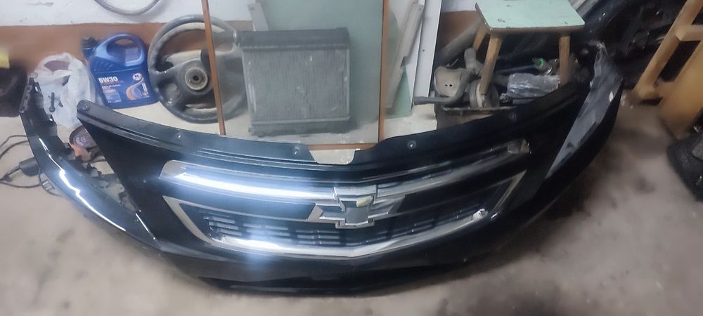 Бампер Кобальт черный цвет