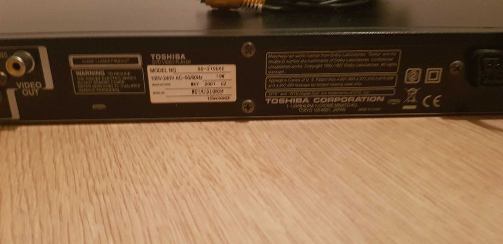 DVD player Toshiba
