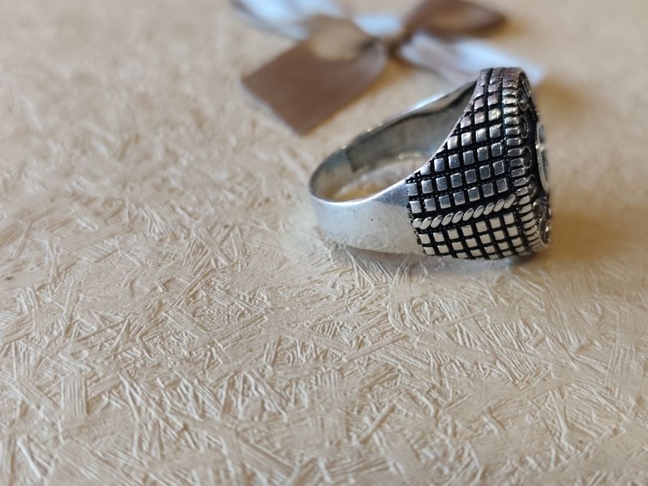 Сребърен пръстен 22мм