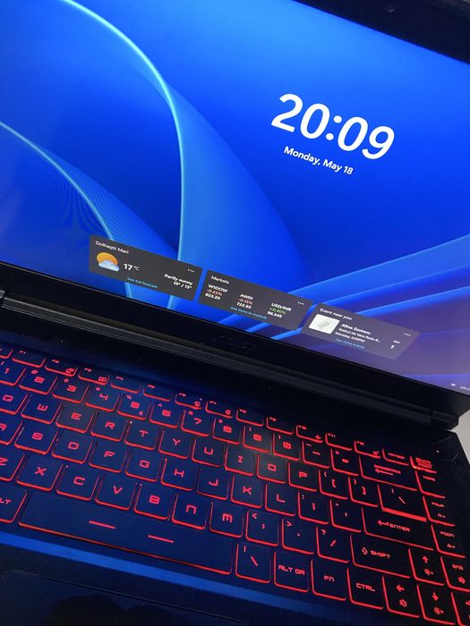 Laptop gaming MSI Thin GF63 12VF i7, RTX 4060 cu garantie
