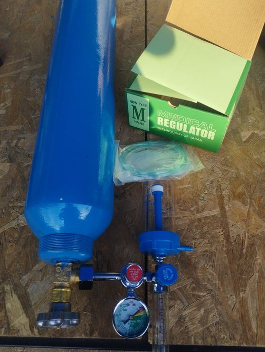 Медицина кислород баллон 5литр 10литр КРУГЛОСУТОЧНО цены ниже