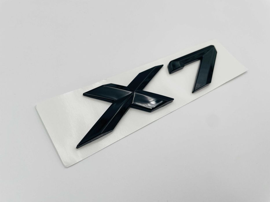 Set embleme compatibile BMW X7 x-drive 40i negru