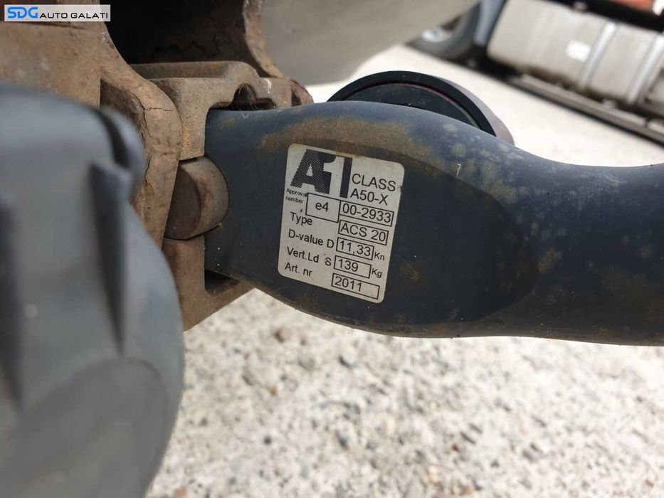 Cui Carlig Detasabil cu Cheie Remorcare Tractare Volkswagen Golf 5 Hatchback 2004 - 2008