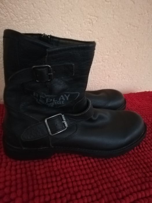Ghete nr 44 piele bărbati Replay