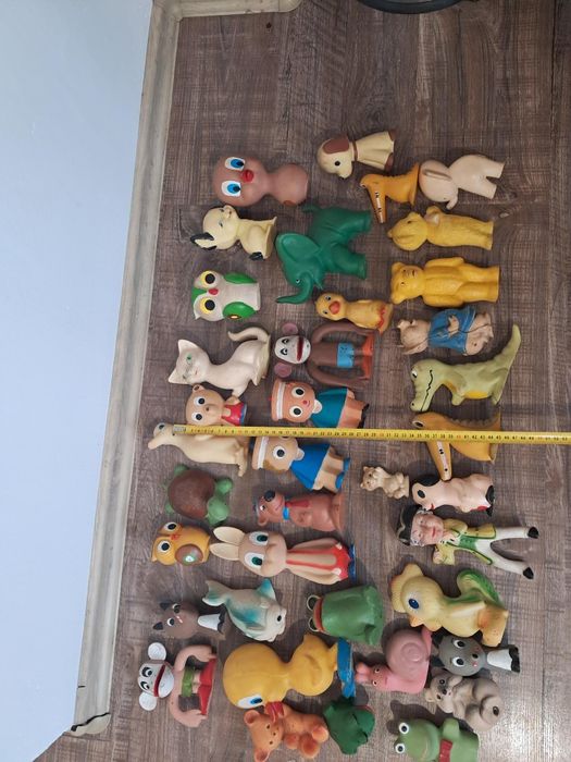 Стари соц гумени играчки колекционерски ГДР СССР български