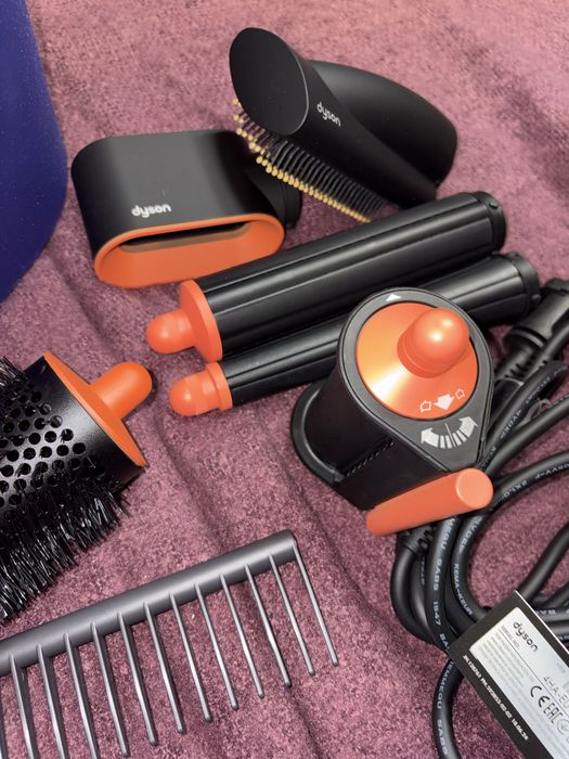 Dyson Air Wrap Nou Albastru Portocaliu