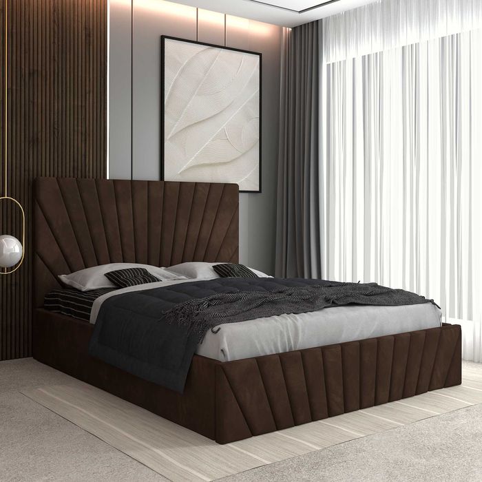 Pat tapițat Okafor, toate dimensiunille disponibile si toate culorile