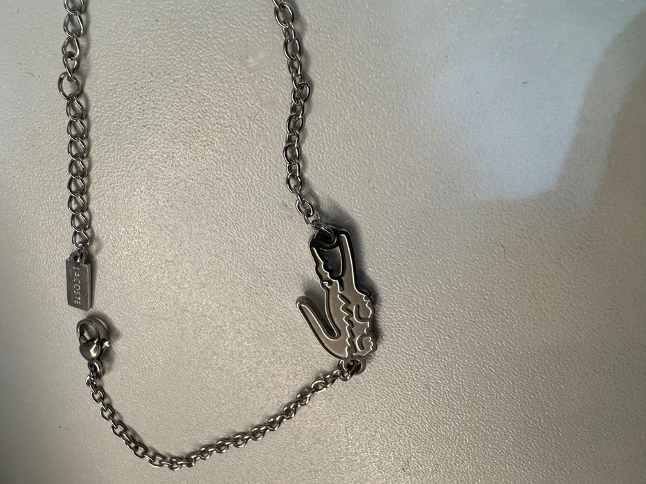 Bratara Lacoste Noua silvery