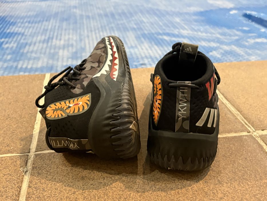 Борцовки Bape adidas  лехит 9/10 конд