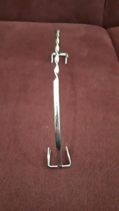 Серебряная ручка для лягонов и тарелок