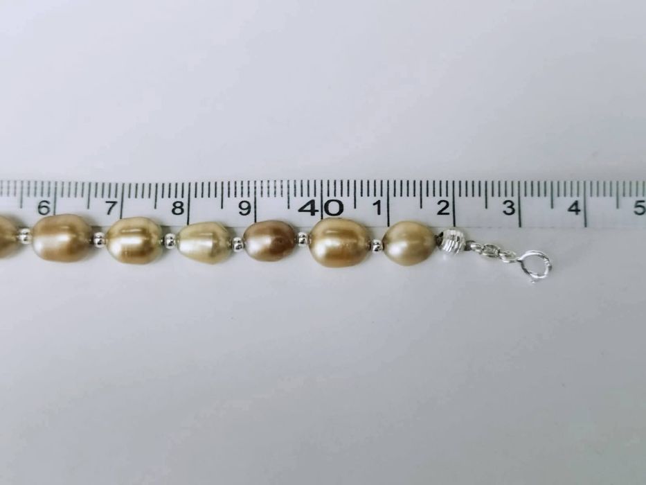 Perle de cultura cu elemente si inchizatoare argint 925, copii