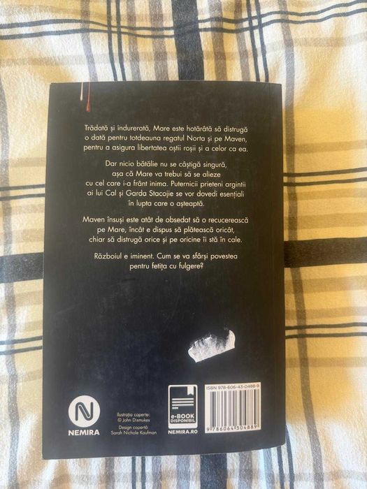 Furtuna Războiului – Victoria Aveyard | Regina Roșie vol. 4
