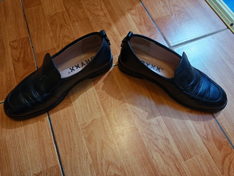 Gryxx pantofi dama negri, de piele, Nr. 38