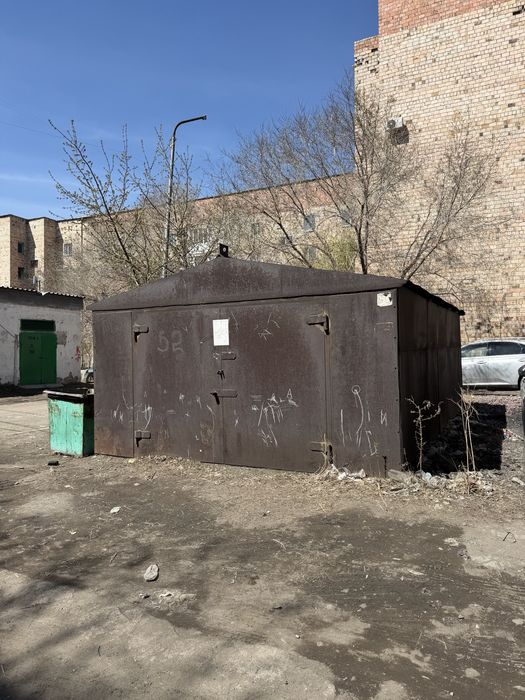 гараж металлический