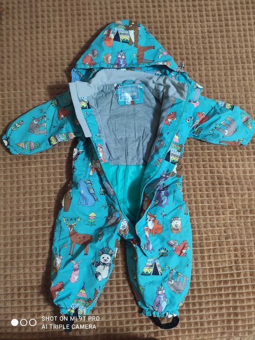 Комбинезон утеплённый на межсезонье
