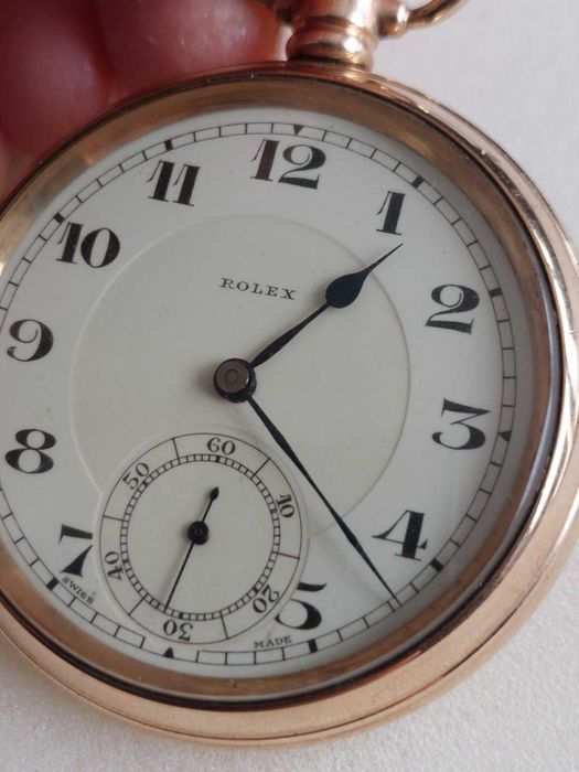 Джобен часовник ROLEX-1910-30 г.позлатен